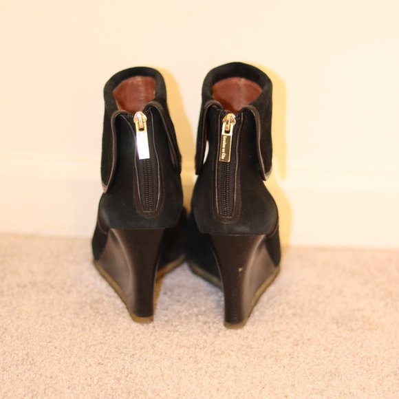 Louise et Cie Mont Benoit Black Suede Boots Size 9 - Picture 6 of 6
